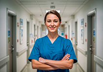 smiling-nurse-hospital-hallway 2-1
